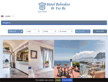 Tablet Screenshot of belvedere-tre-re.com